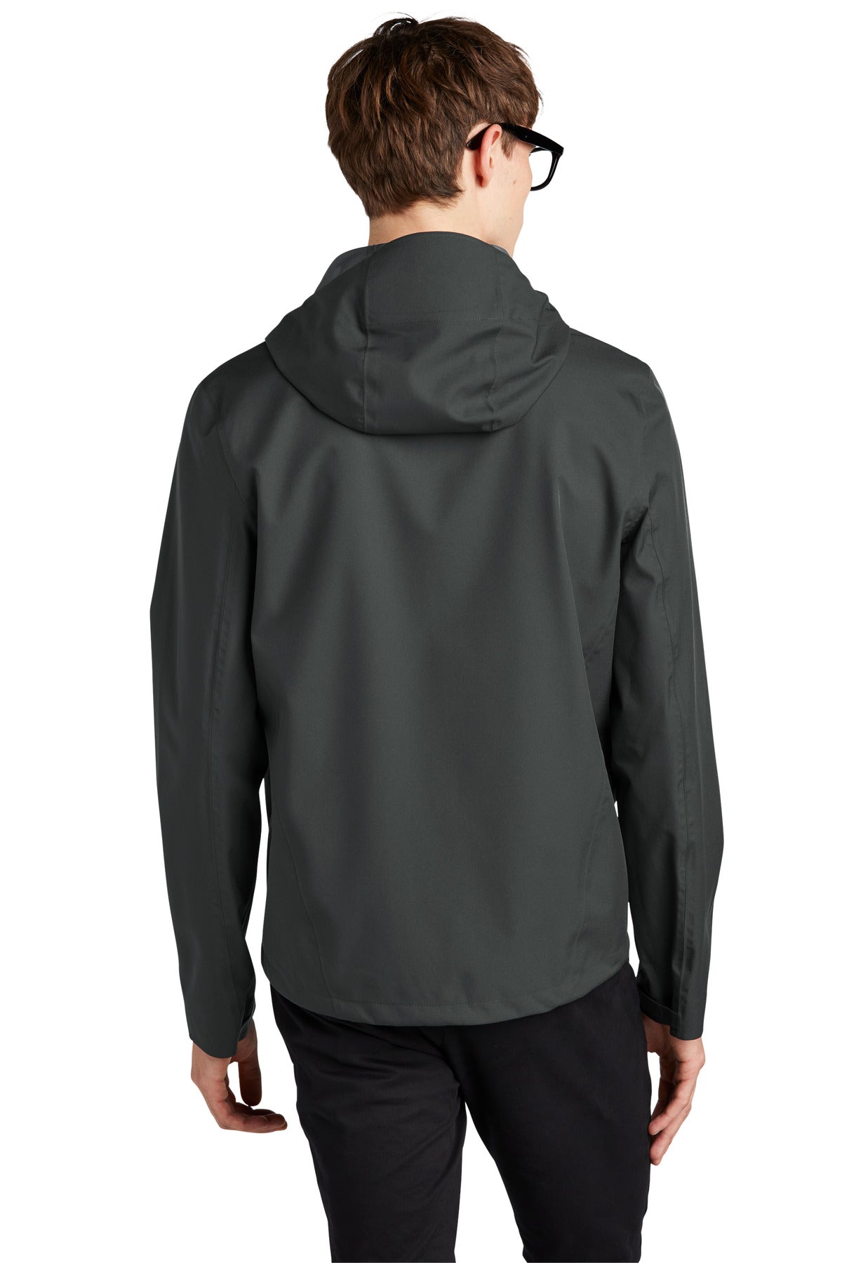 Mercer+Mettle Waterproof Rain Shell - Anchor Grey