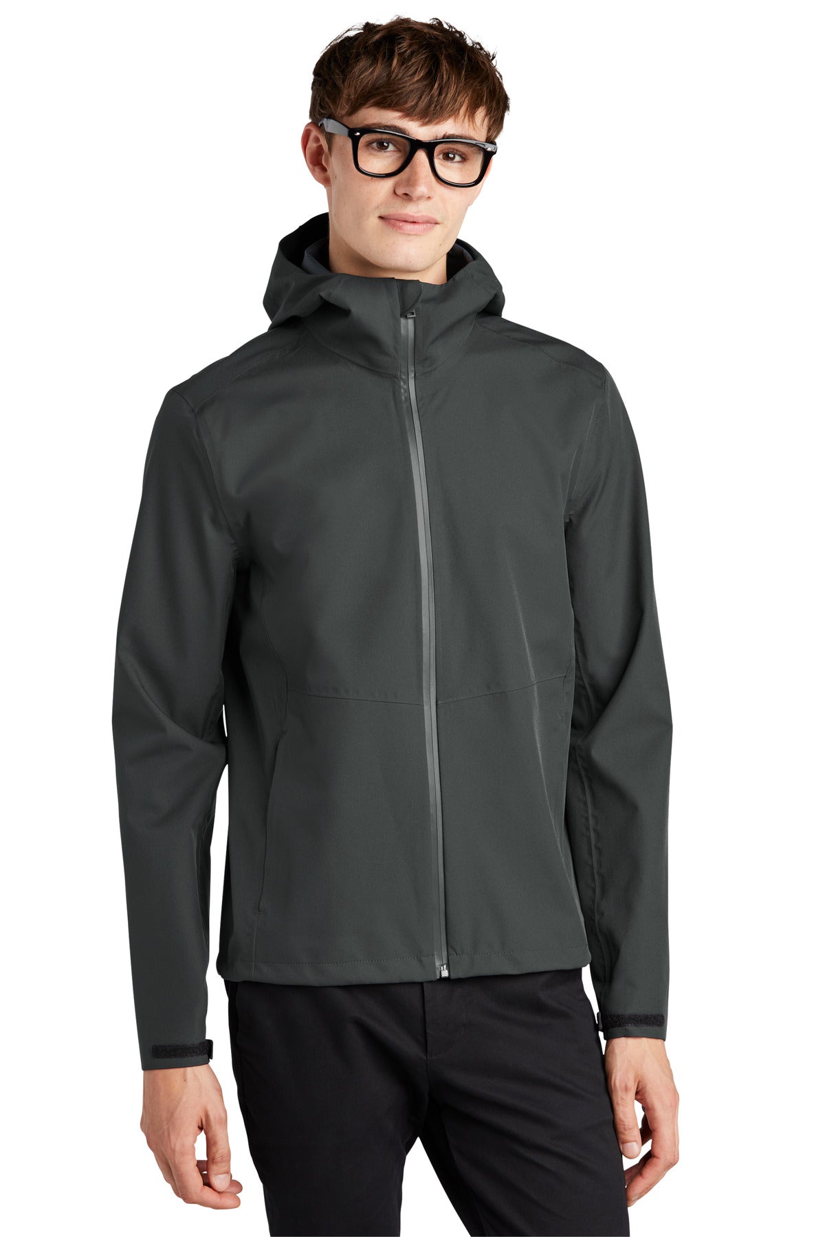 Mercer+Mettle Waterproof Rain Shell - Anchor Grey