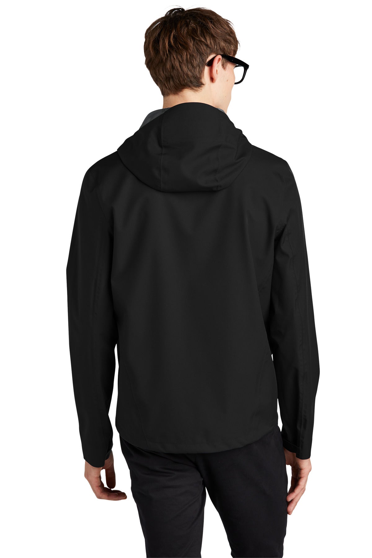 Mercer+Mettle Waterproof Rain Shell - Deep Black