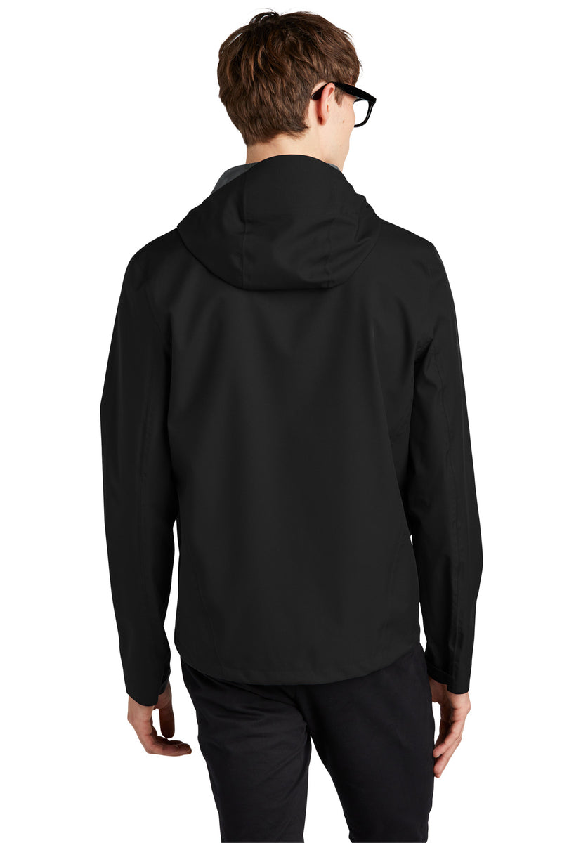 Mercer+Mettle Waterproof Rain Shell - Deep Black