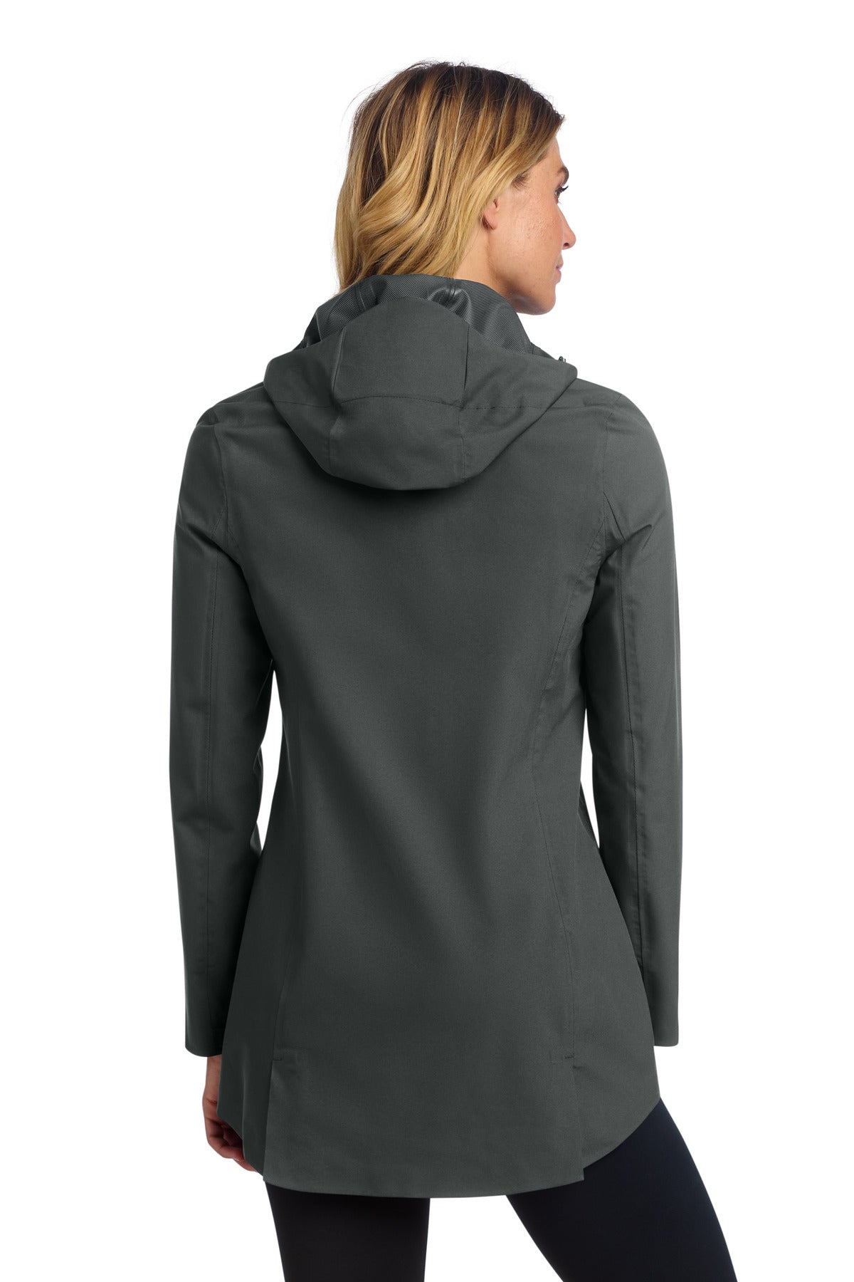 Mercer+Mettle Women's Waterproof Rain Shell - Anchor Grey
