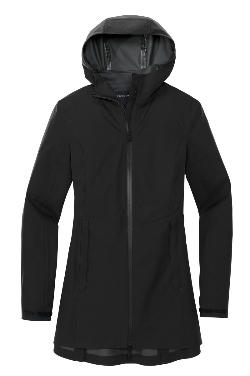 Mercer+Mettle Women's Waterproof Rain Shell - Deep Black