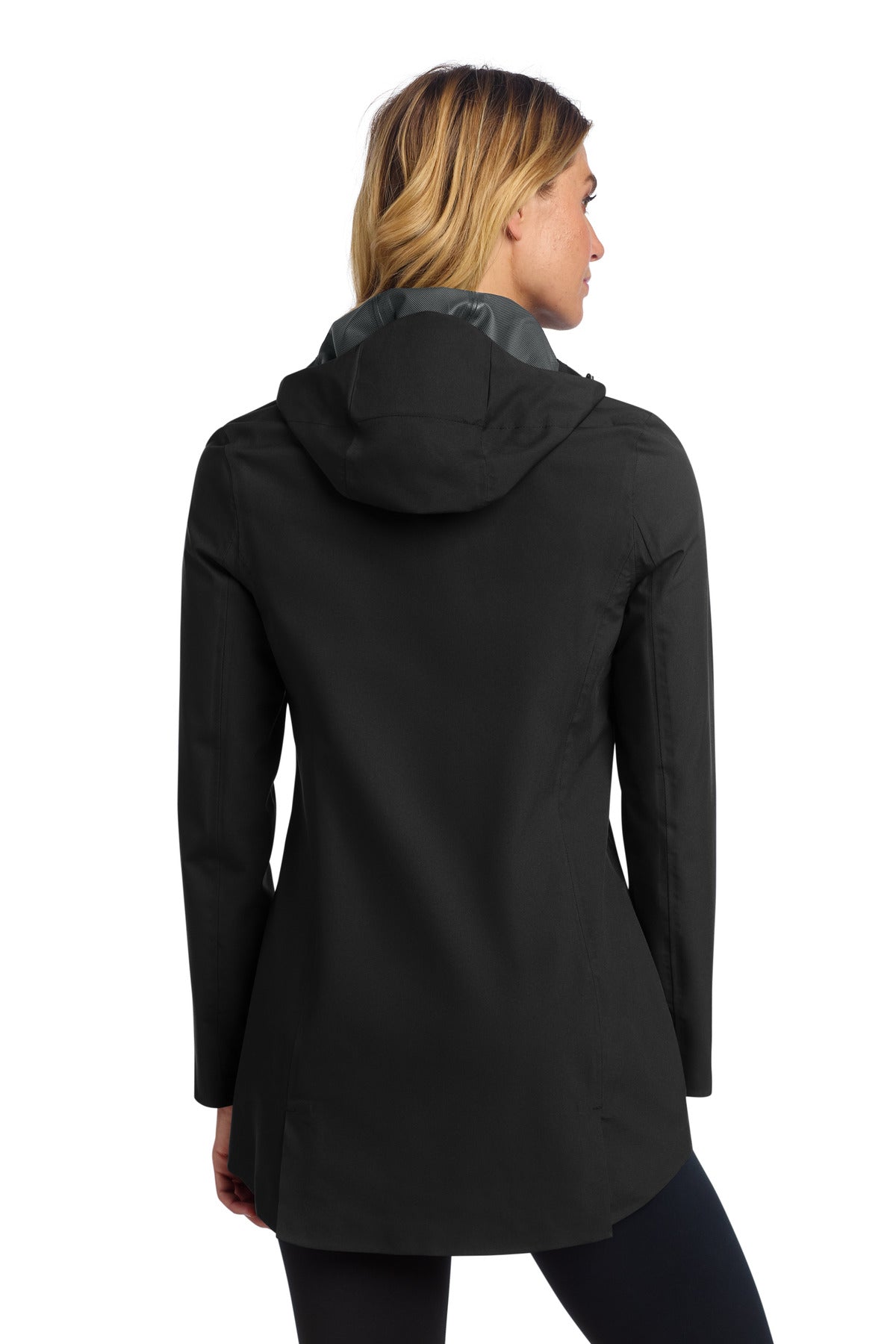 Mercer+Mettle Women's Waterproof Rain Shell - Deep Black