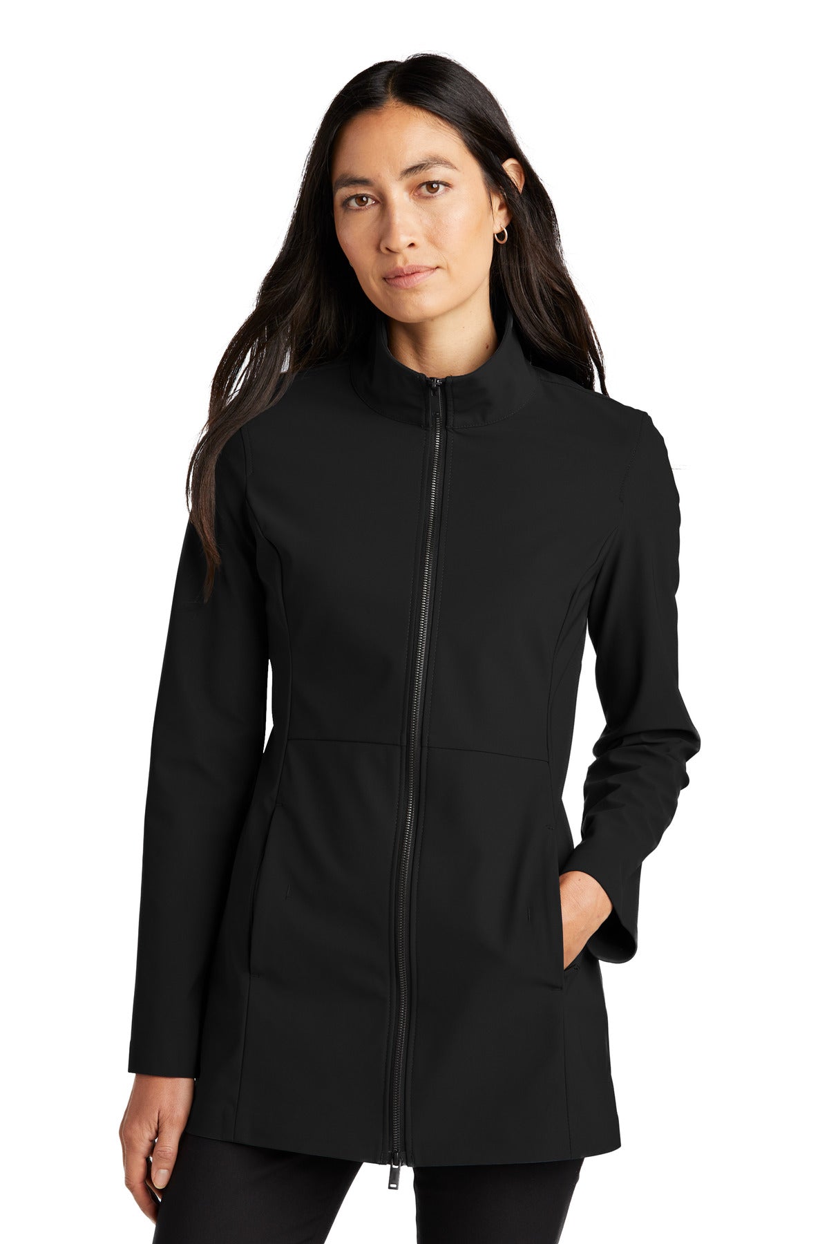 Mercer+Mettle Women's Faille Soft Shell - Deep Black