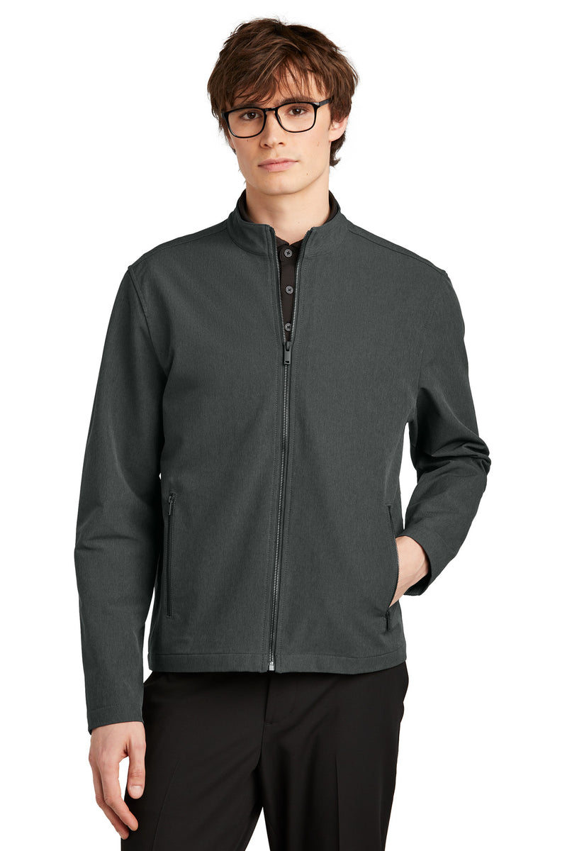 Mercer+Mettle Stretch Soft Shell Jacket - Anchor Grey Heather