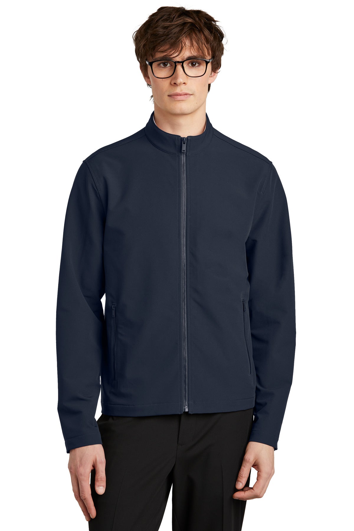 Mercer+Mettle Stretch Soft Shell Jacket - Night Navy