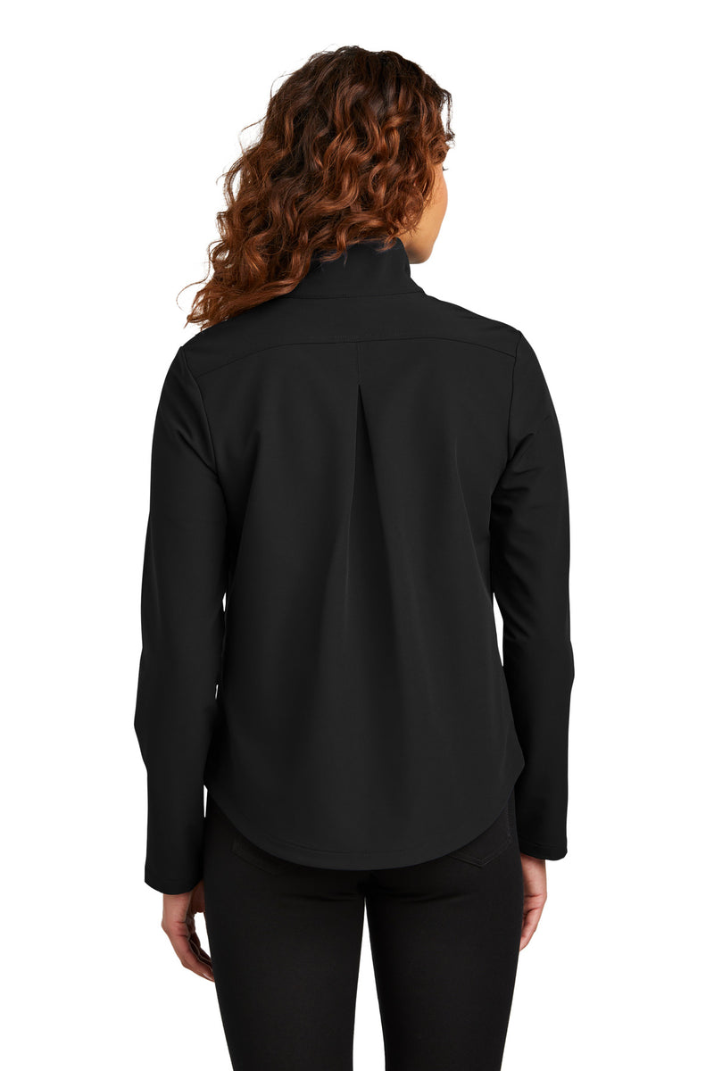 Mercer+Mettle Women's Stretch Soft Shell Jacket - Deep Black