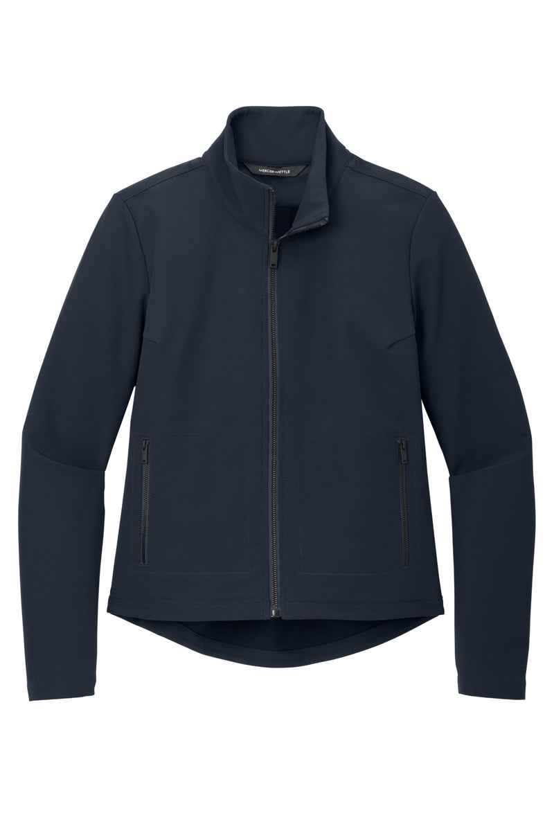 Mercer+Mettle Women's Stretch Soft Shell Jacket - Night Navy