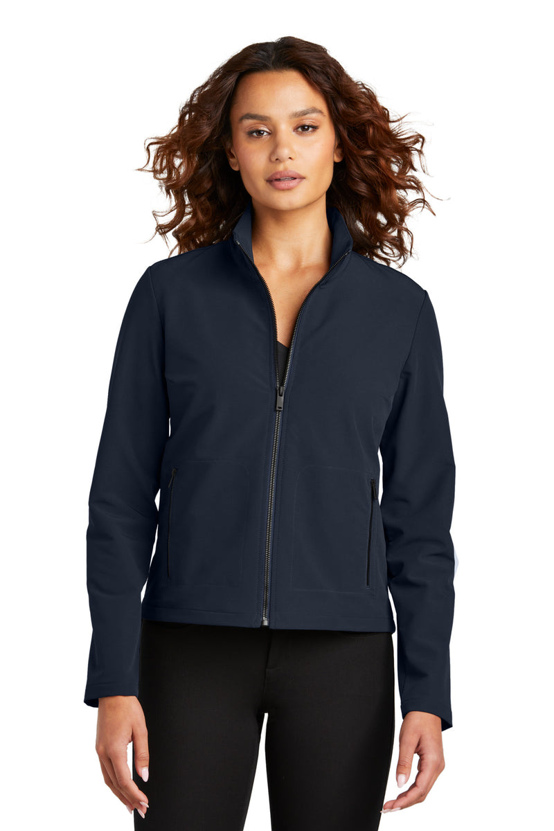 Mercer+Mettle Women's Stretch Soft Shell Jacket - Night Navy