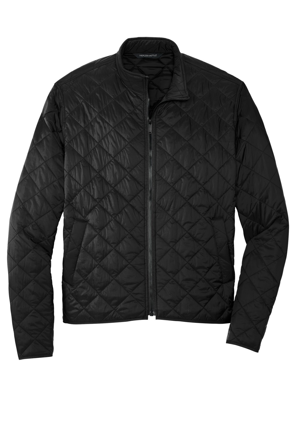 Mercer+Mettle Quilted Full-Zip Jacket - Deep Black