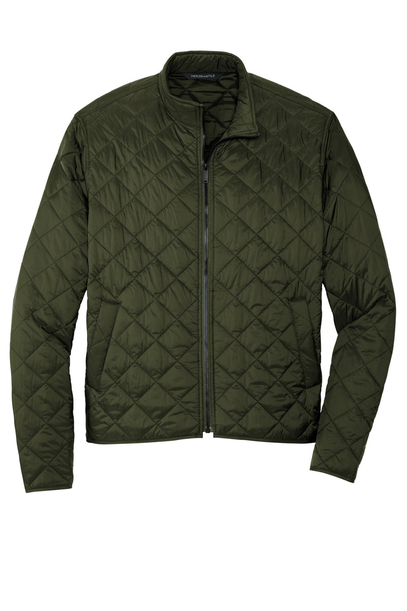 Mercer+Mettle Quilted Full-Zip Jacket - Townsend Green