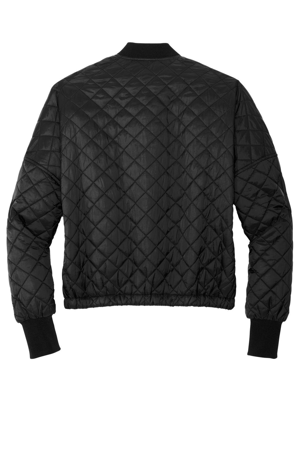 Mercer+Mettle Women's Boxy Quilted Jacket - Deep Black