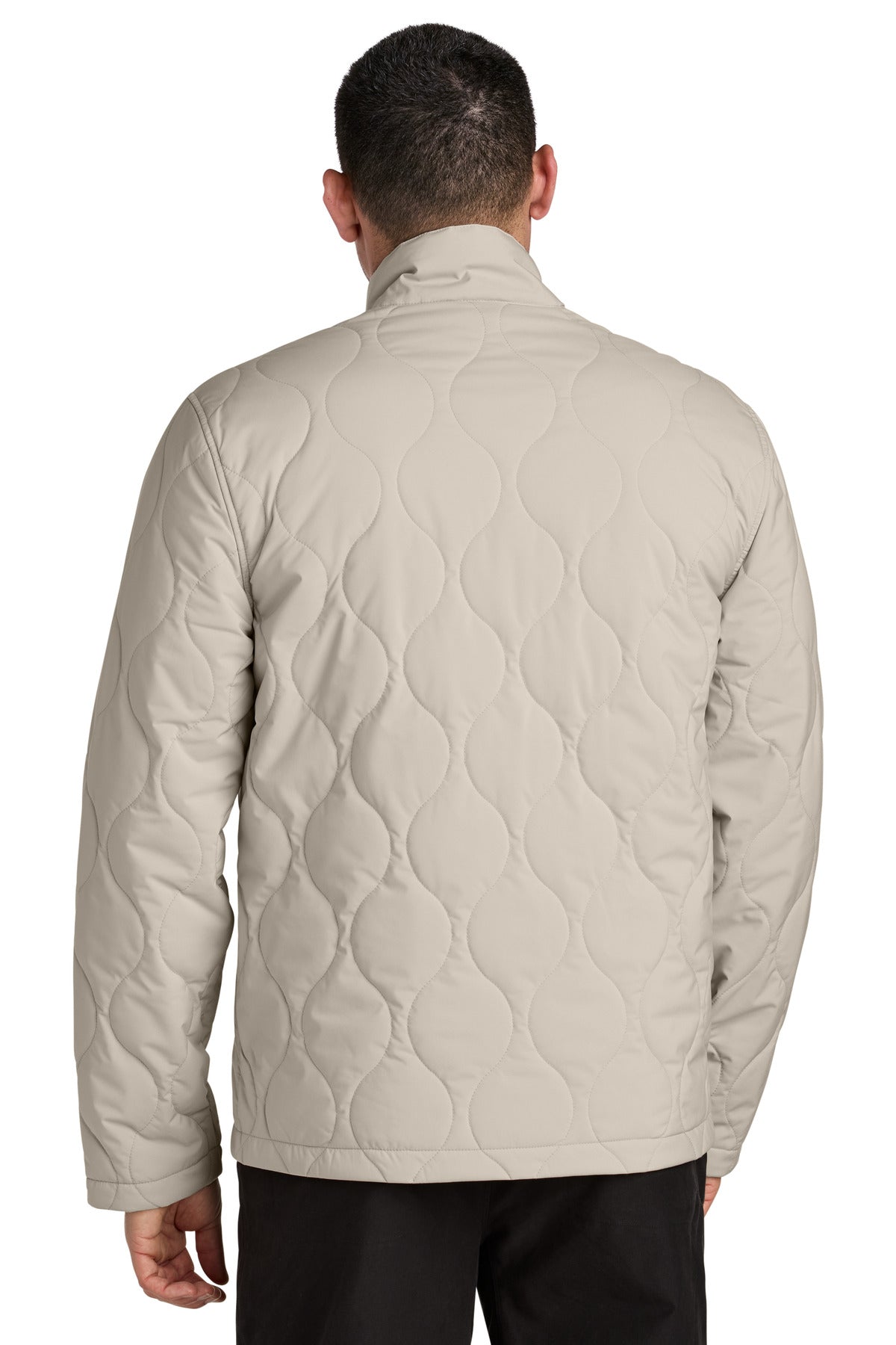Mercer+Mettle Quilted Liner Jacket - Almond