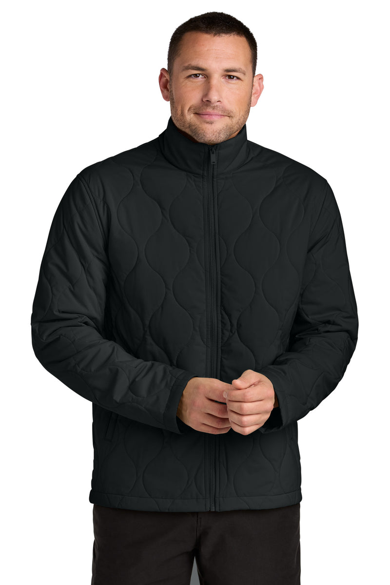 Mercer+Mettle Quilted Liner Jacket - Deep Black