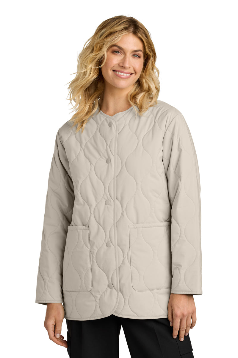 Mercer+Mettle Women's Quilted Liner Jacket - Almond