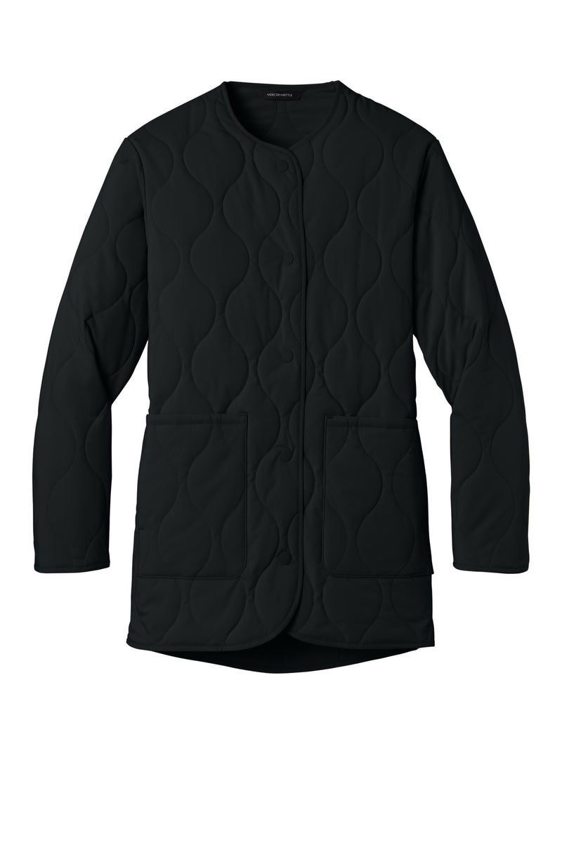 Mercer+Mettle Women's Quilted Liner Jacket - Deep Black