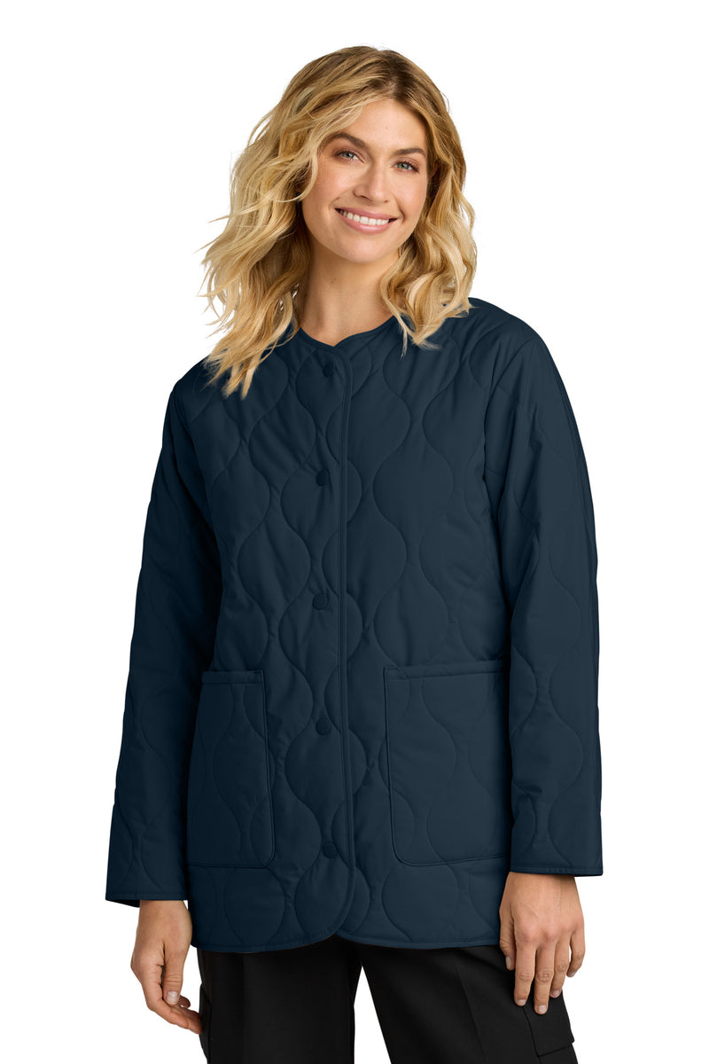 Mercer+Mettle Women's Quilted Liner Jacket - Night Navy
