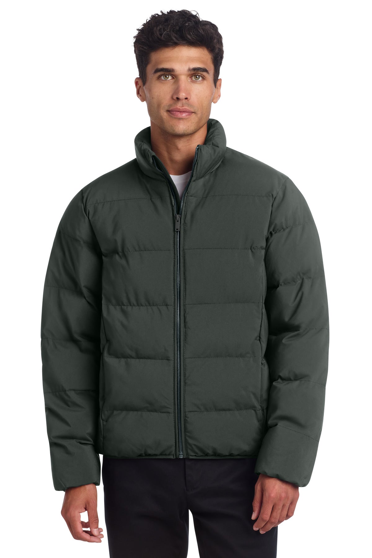Mercer+Mettle Puffy Jacket - Anchor Grey