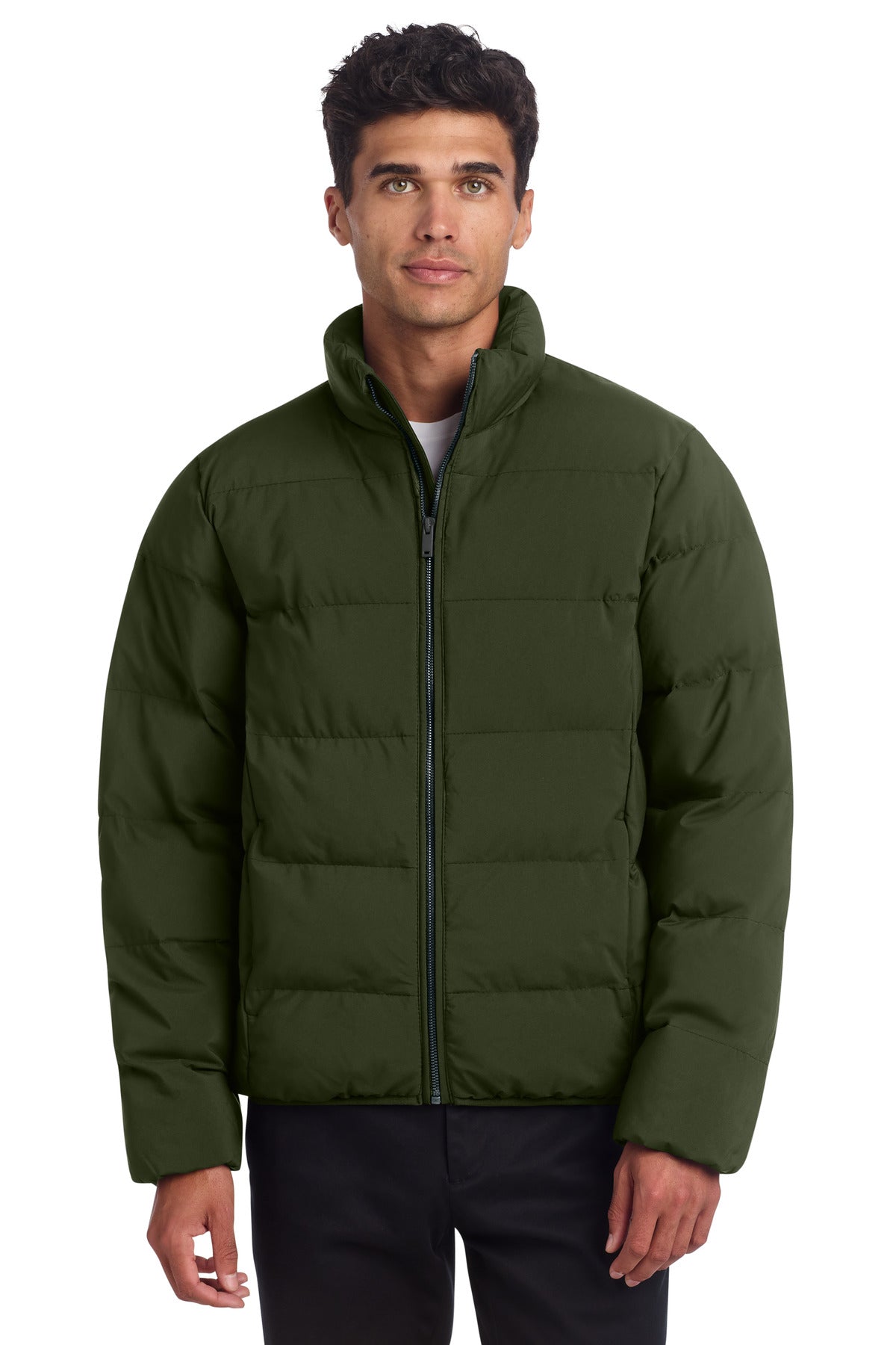 Mercer+Mettle Puffy Jacket - Townsend Green