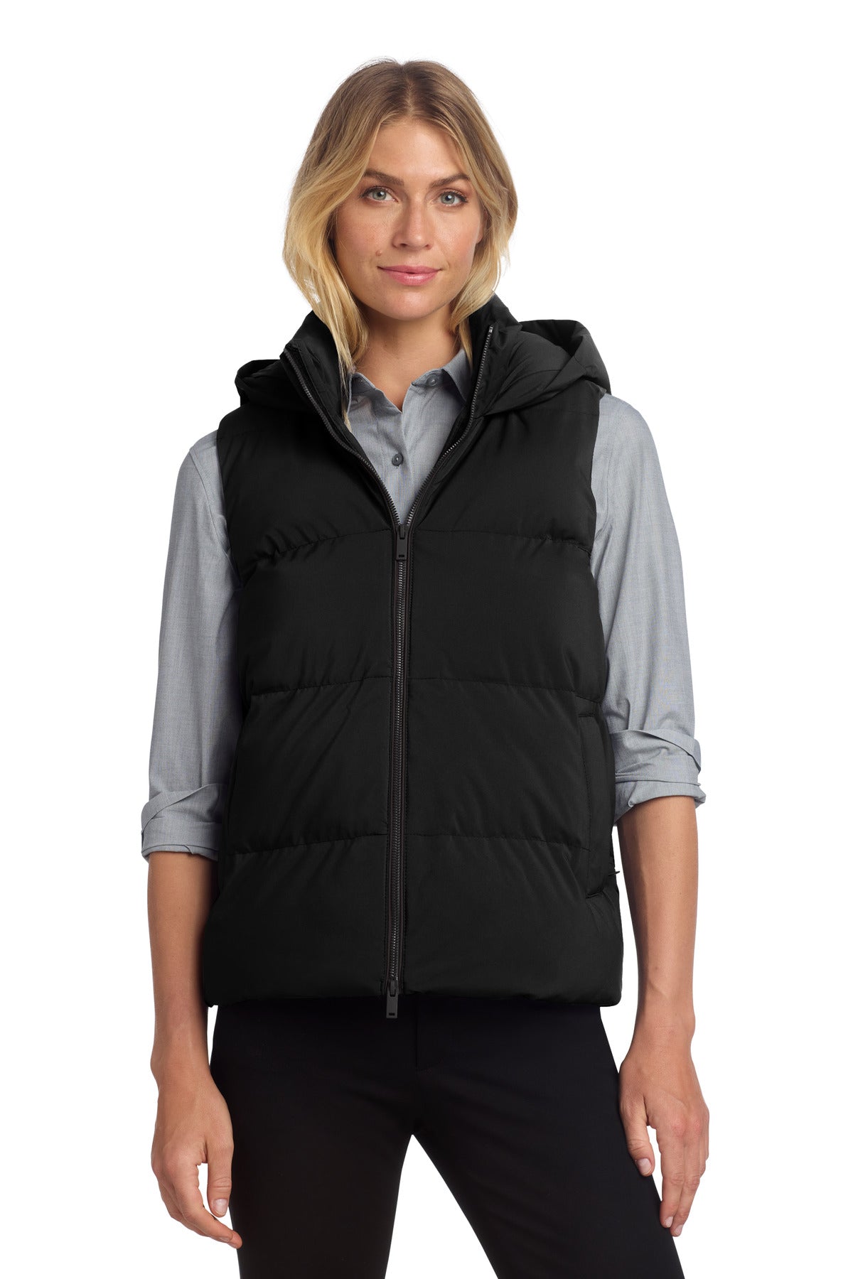 Mercer+Mettle Women's Puffy Vest - Deep Black