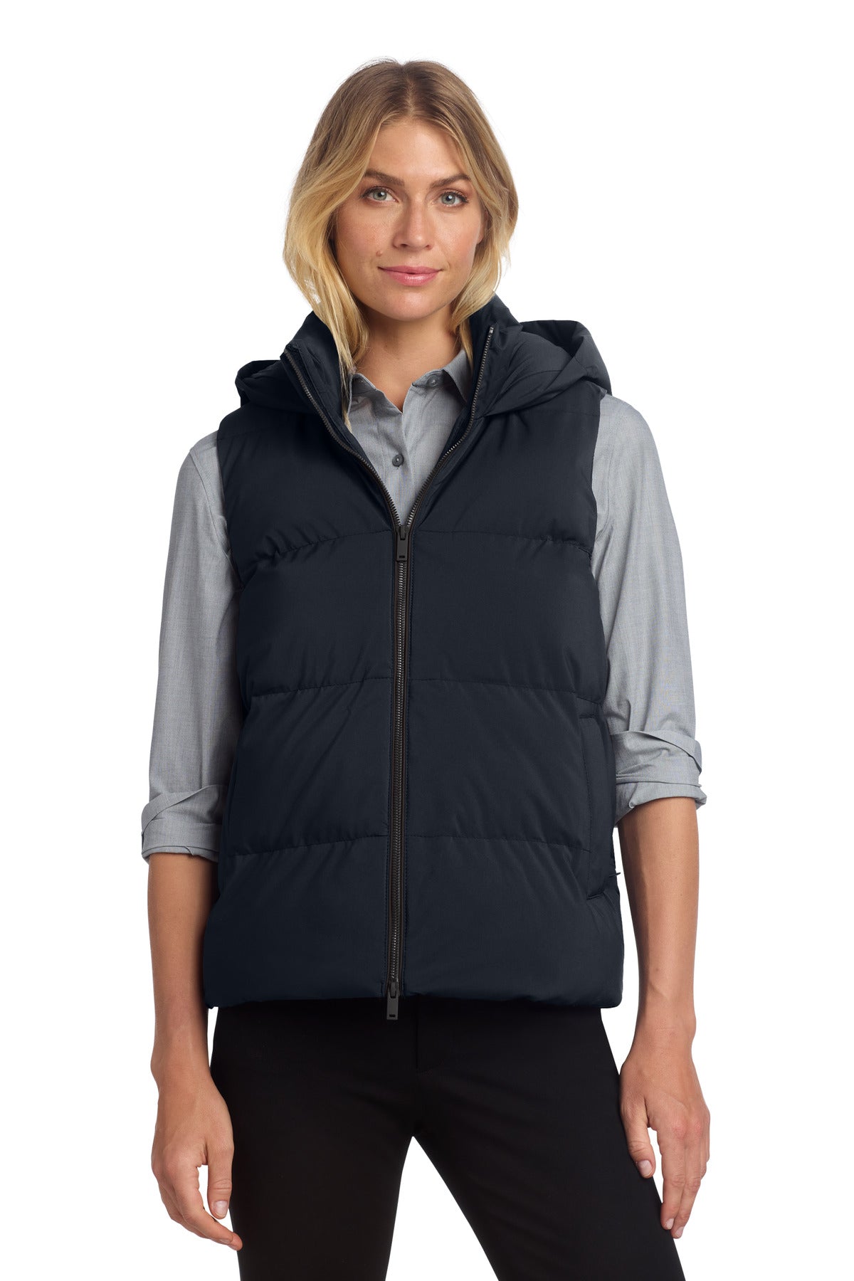 Mercer+Mettle Women's Puffy Vest - Night Navy