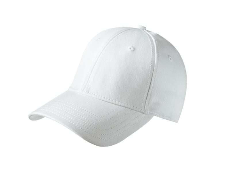 New Era - Structured Stretch Cotton Cap - White