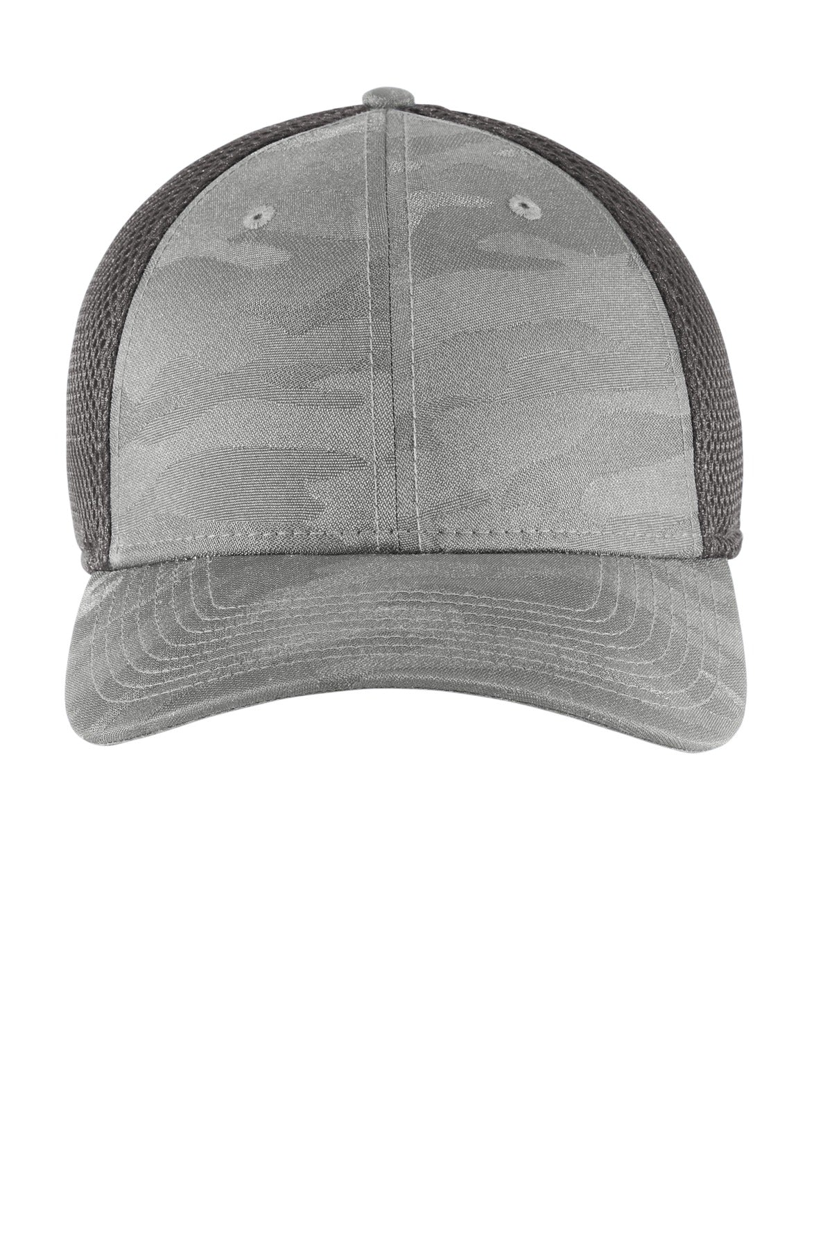 New Era  Tonal Camo Stretch Tech Mesh Cap - Rainstorm Grey Camo/ Graphite