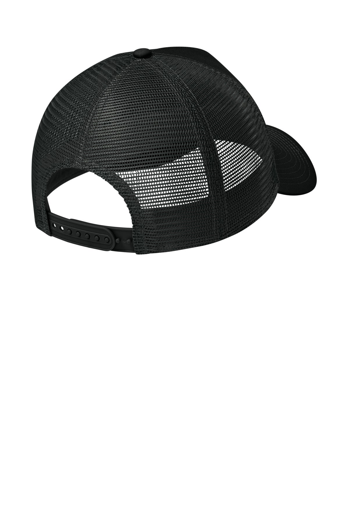 New Era Snapback Trucker Cap - Flag Black/ Black