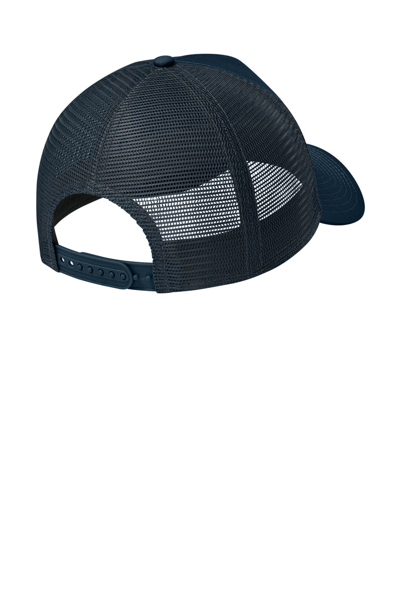 New Era Snapback Trucker Cap - Flag Deep Navy