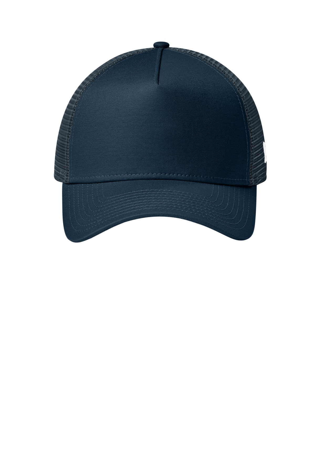 New Era Snapback Trucker Cap - Flag Deep Navy