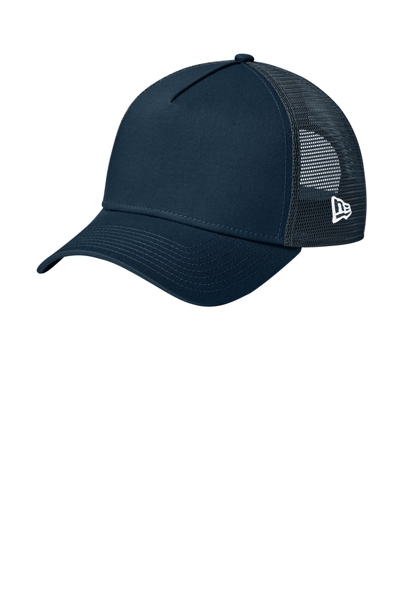 New Era Snapback Trucker Cap - Flag Deep Navy
