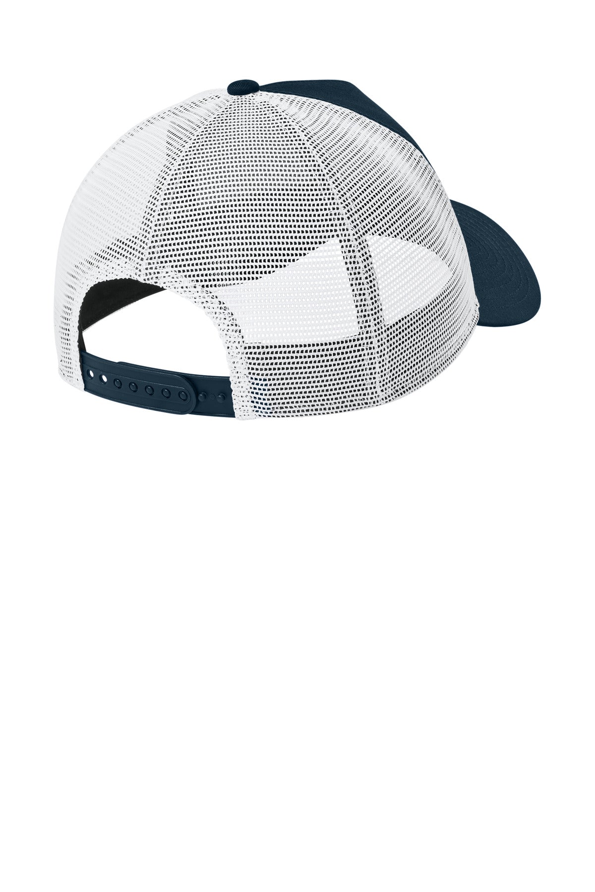 New Era Snapback Trucker Cap - Flag Deep Navy/ White