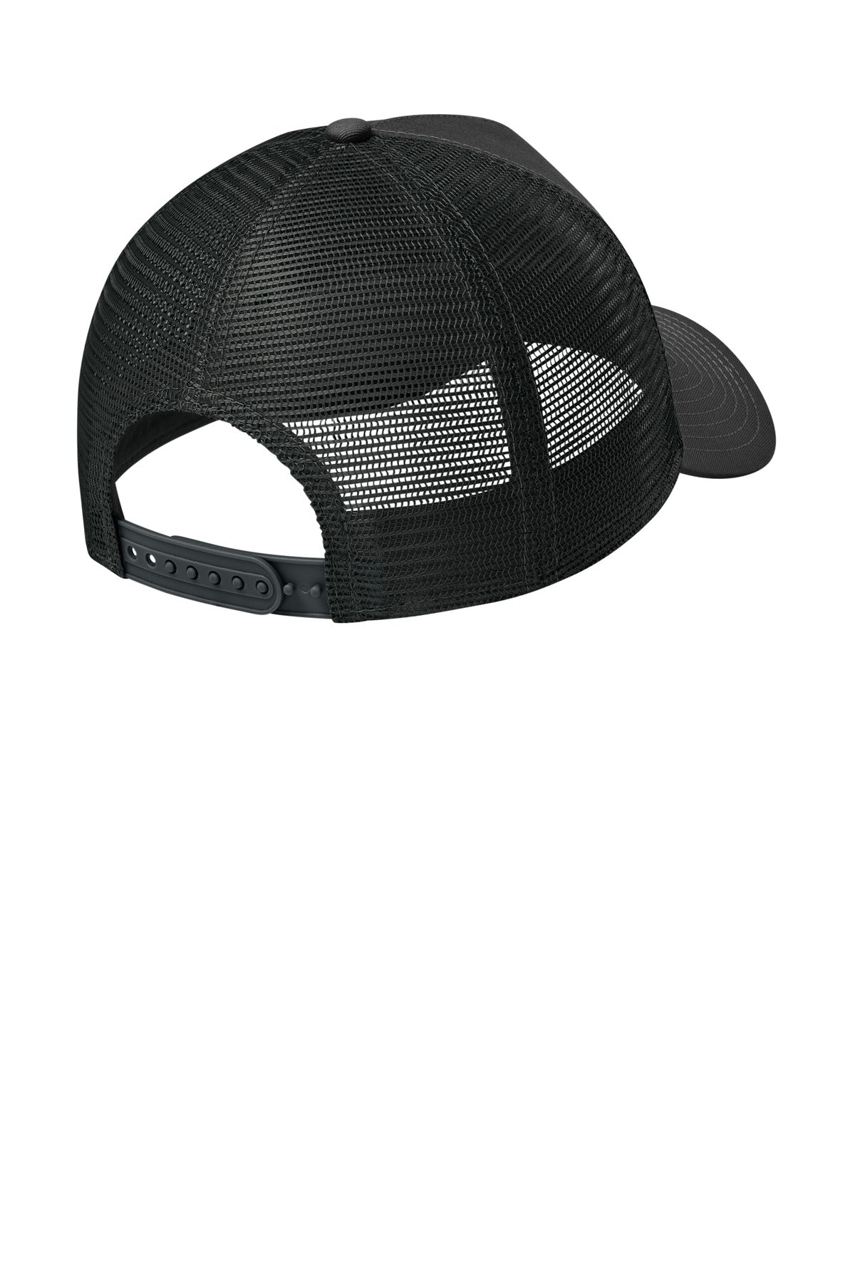 New Era Snapback Trucker Cap - Flag Graphite/ Black