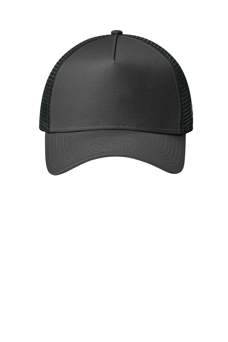 New Era Snapback Trucker Cap - Flag Graphite/ Black