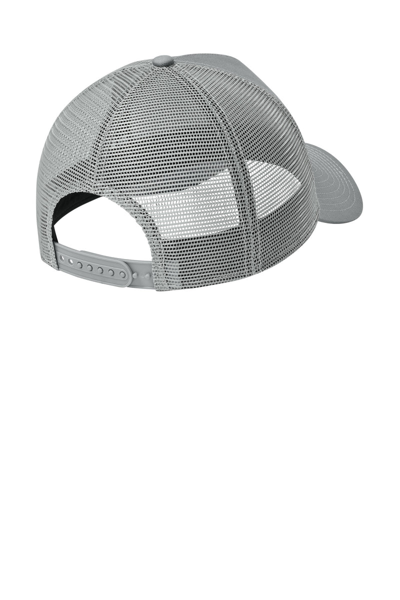New Era Snapback Trucker Cap - Flag Grey/ Grey