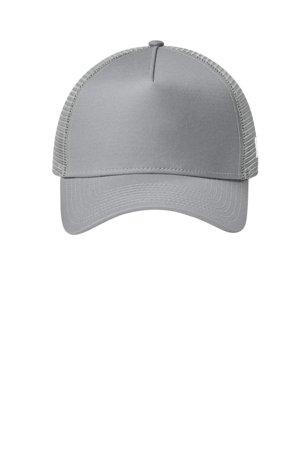 New Era Snapback Trucker Cap - Flag Grey/ Grey