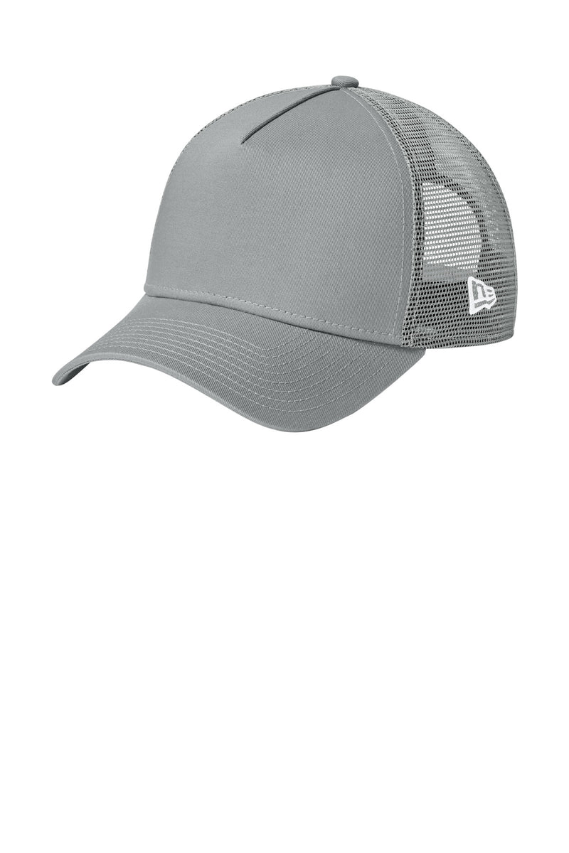 New Era Snapback Trucker Cap - Flag Grey/ Grey