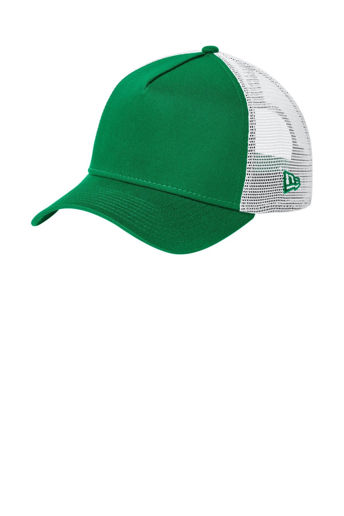 New Era Snapback Trucker Cap - Flag Kelly/ White