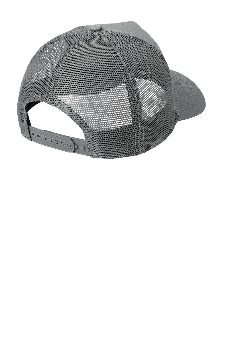 New Era Snapback Trucker Cap - Grey/ Grey