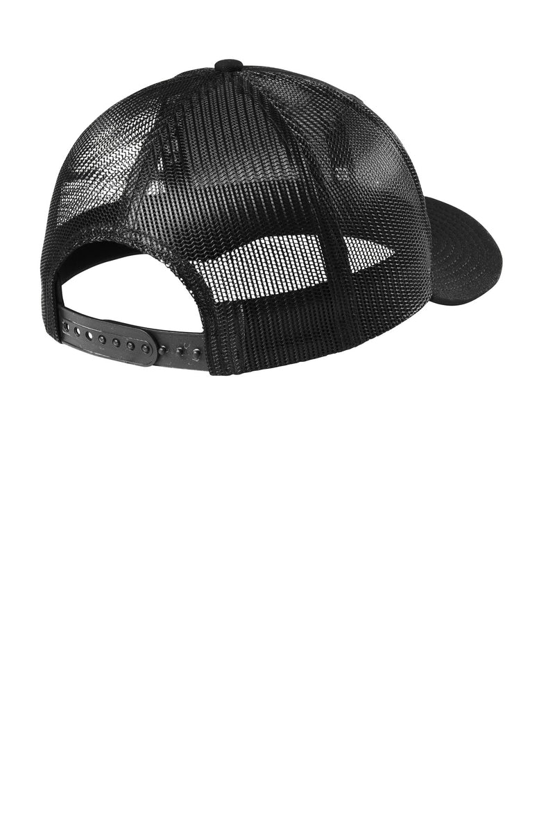 New Era   Snapback Low Profile Trucker Cap - Black