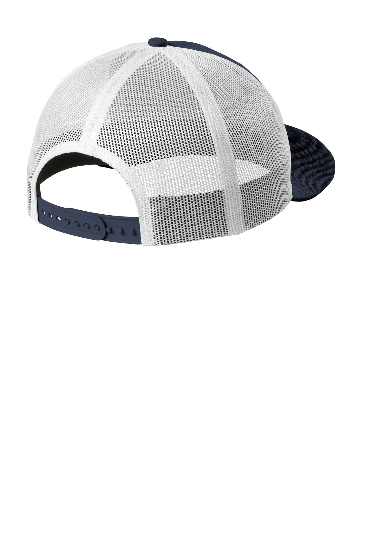 New Era   Snapback Low Profile Trucker Cap - Deep Navy/ White