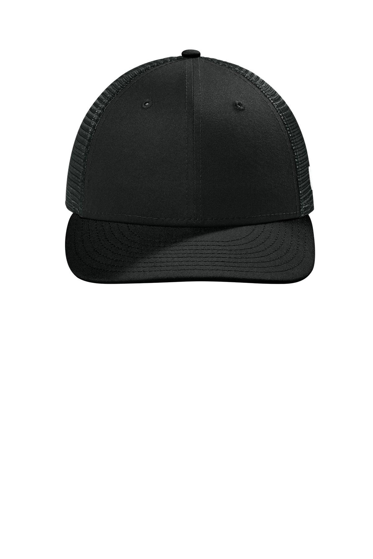 New Era   Snapback Low Profile Trucker Cap - Flag Black