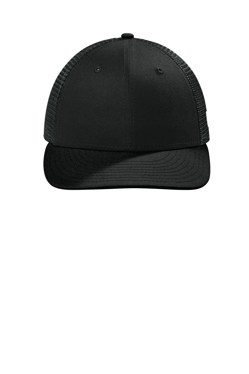 New Era   Snapback Low Profile Trucker Cap - Flag Black
