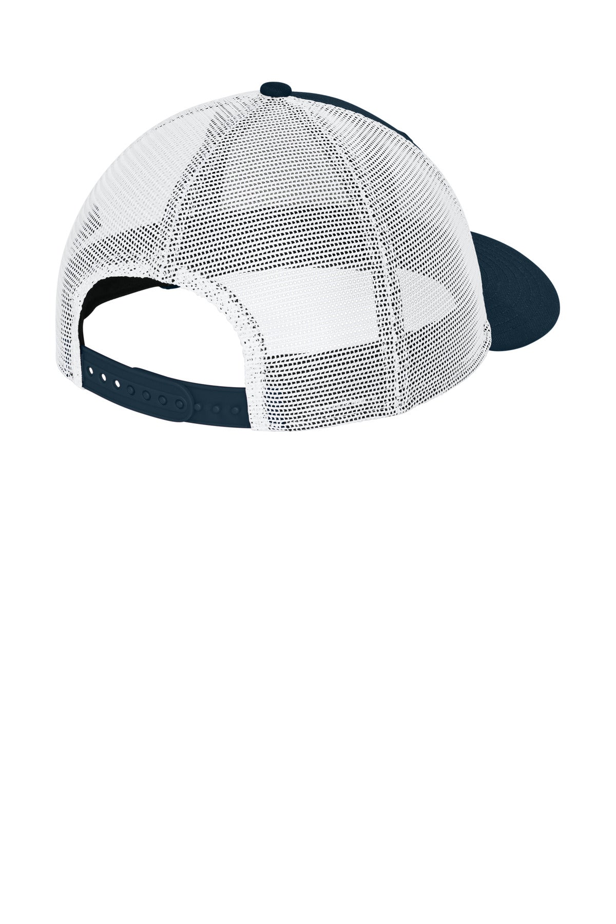 New Era   Snapback Low Profile Trucker Cap - Flag Deep Navy/ White
