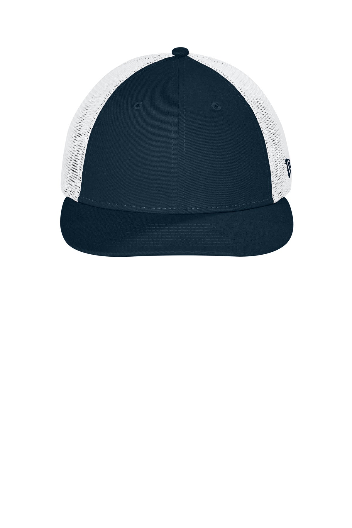 New Era   Snapback Low Profile Trucker Cap - Flag Deep Navy/ White