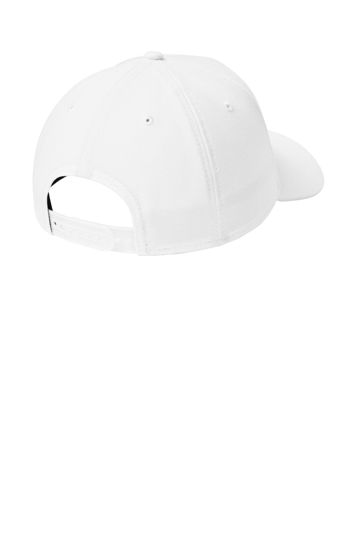 New Era A-Frame Snapback Cap - White