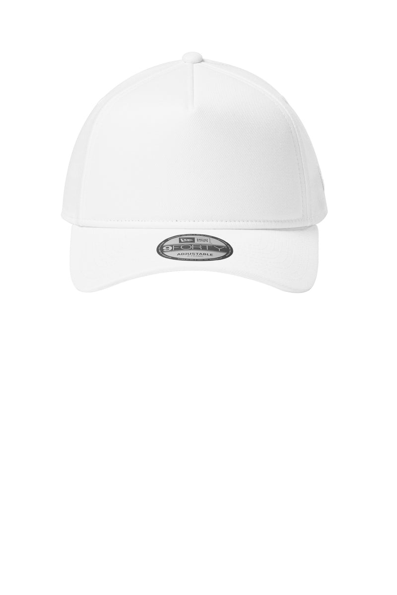 New Era A-Frame Snapback Cap - White