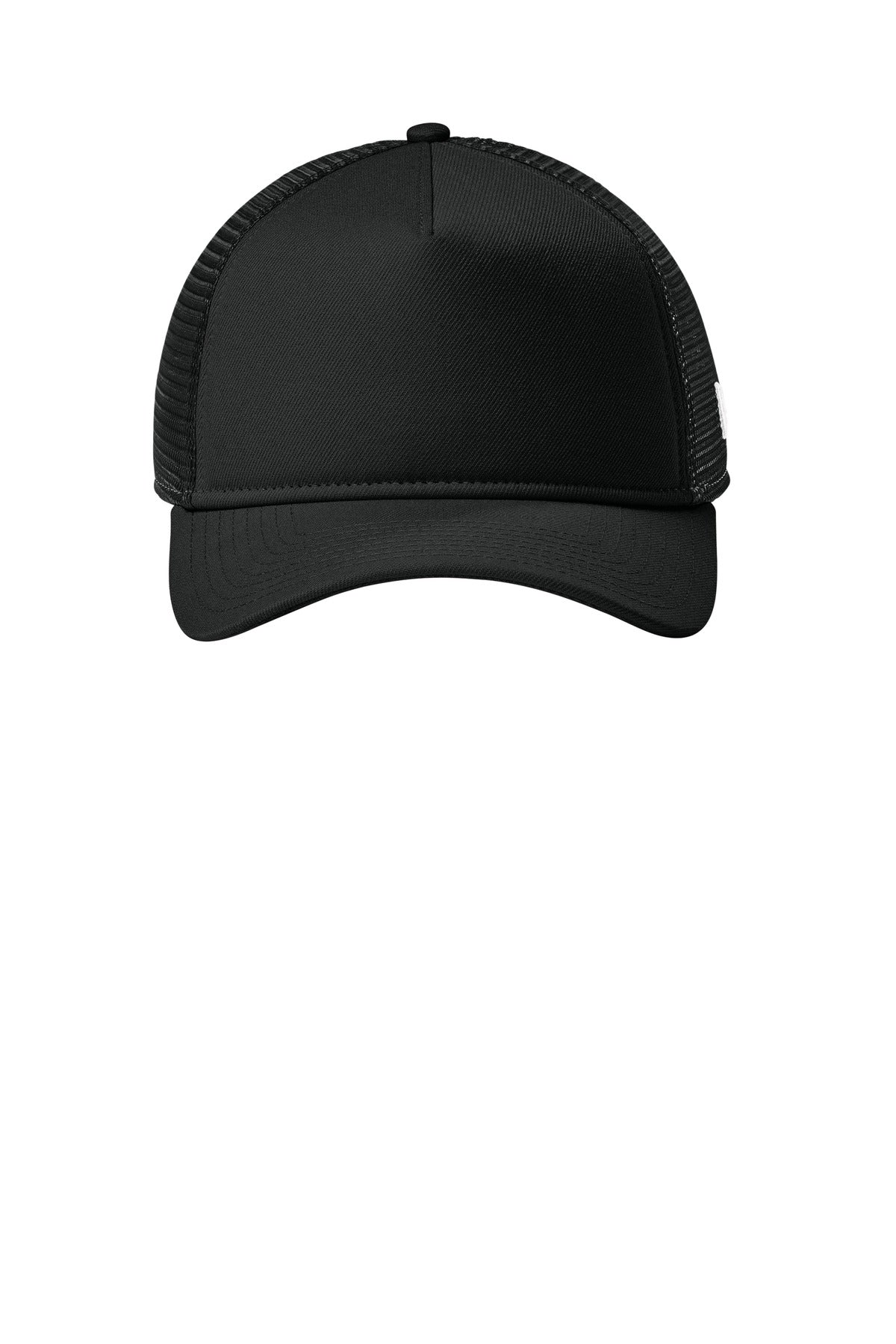 New Era A-Frame Snapback Mesh Back Cap - Flag Black/ Black