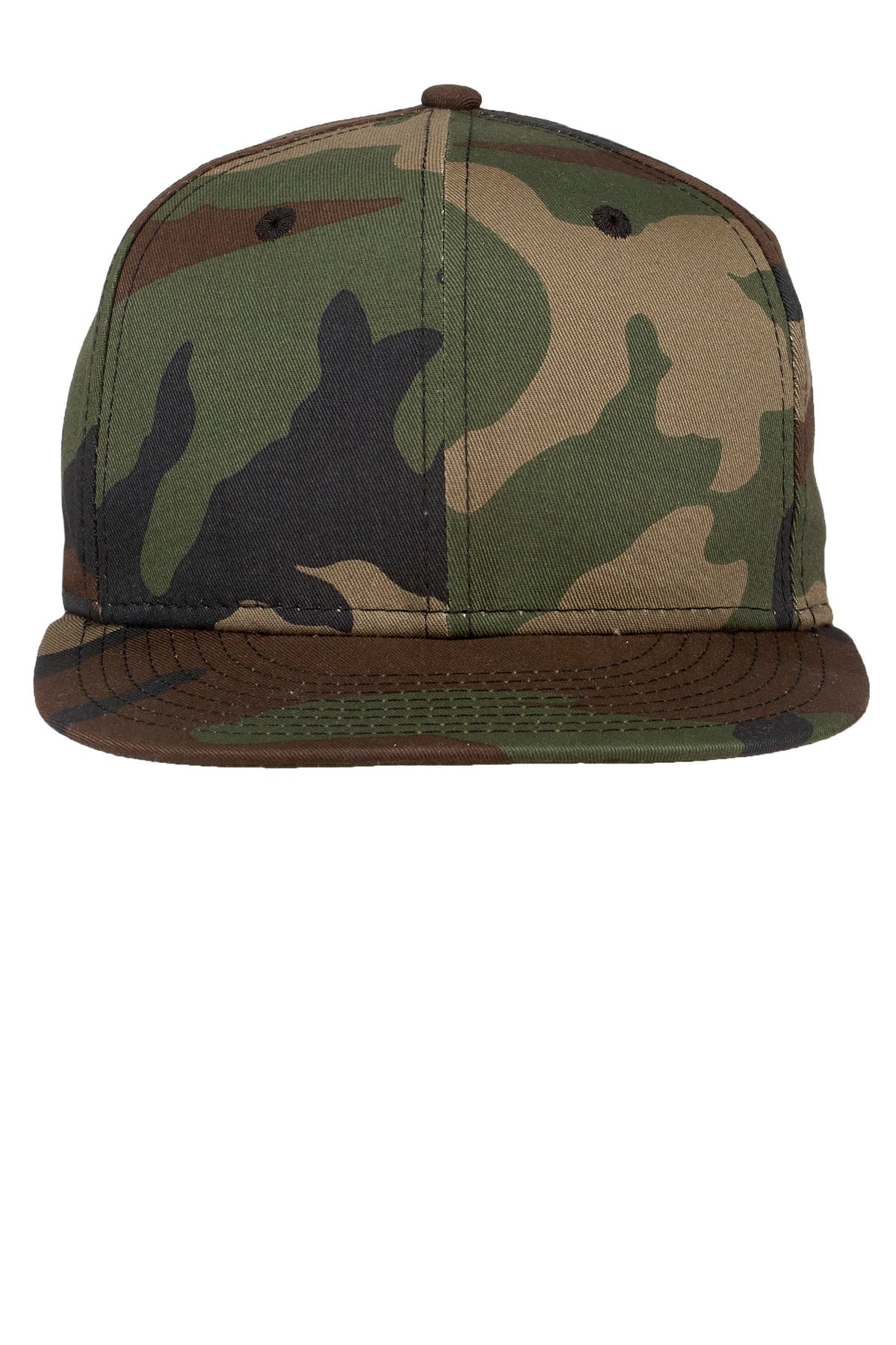 New Era - Flat Bill Snapback Cap - Camo