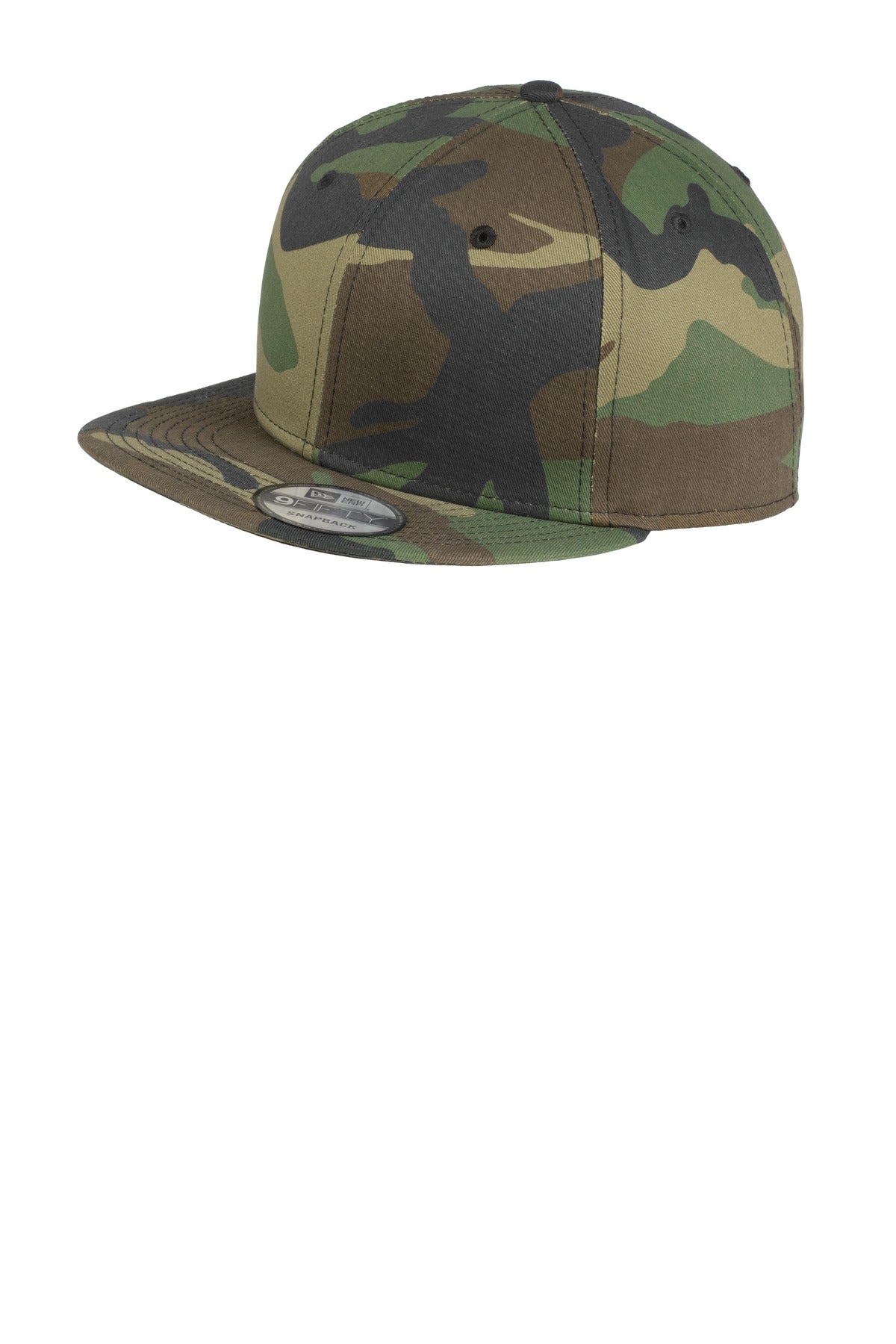 New Era - Flat Bill Snapback Cap - Camo
